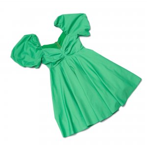Платье Ж Зеленый Трикотаж M-23 Китай 44(р) - код 104661