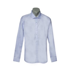Рубашка М Голубой Хлопок 12631 Турция XXL(р) - код 121873
