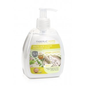 Мыло для кухни, устраняющее запахи «Ароматное яблоко» Faberlic Home - код 127793