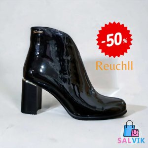 Лакированные ботинки на каблуке Reuchll - код 129337