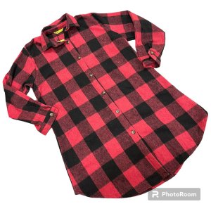 Рубашка женская байковая плотная Турция - код 136701