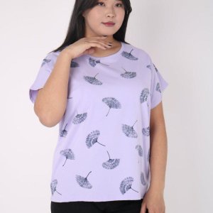 Женская футболка с принтом - код 145366