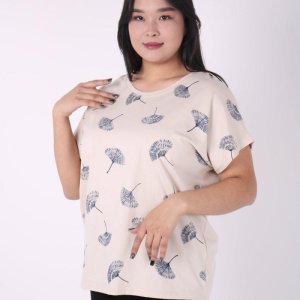 Женская футболка с принтом - код 145367