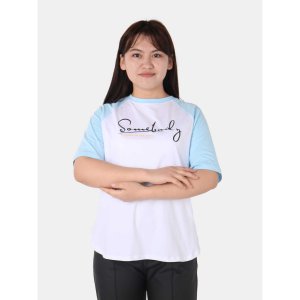 женская футболка с принтом - код 145476