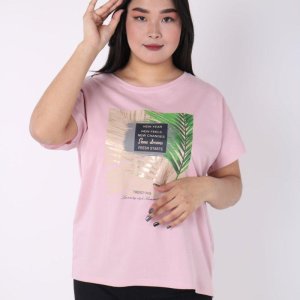 женская футболка с принтом - код 148012