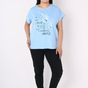 Женская стильная футболка - код 148041
