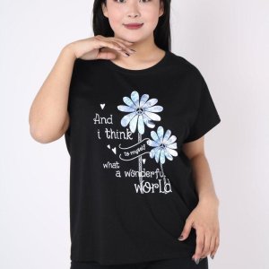 Женская стильная футболка - код 148043