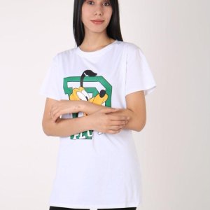 Женская футболка с принтом - код 148323