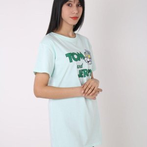 Женская футболка с принтом - код 148358