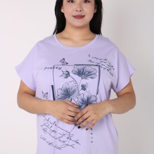 Женская футболка с рисунками - код 149917