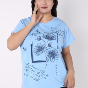 Женская футболка с рисунками - код 149918