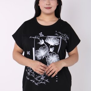 Женская футболка с рисунками - код 149920