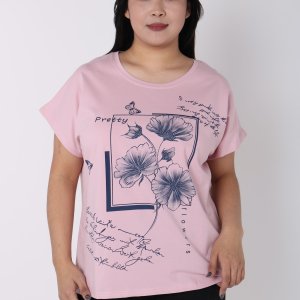 Женская футболка с рисунками - код 149922