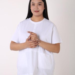 Женская футболка с кармашками - код 149948