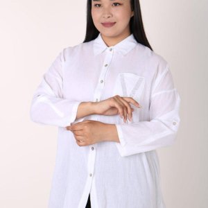 Женская рубашка длинный рукав - код 149982