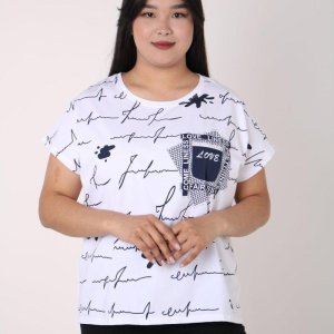 Женская футболка с рисунками - код 149987