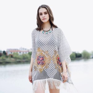 Накидка на купальник - код 155524