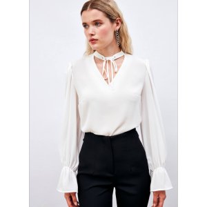 Bluzka choker - код 172543