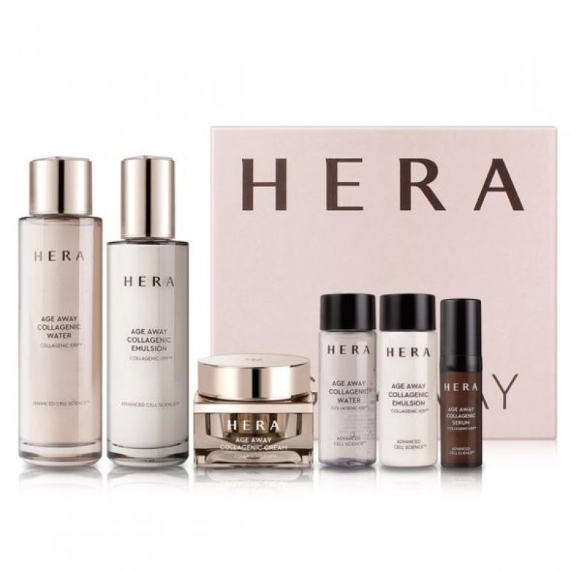 Ages away. Hera косметика. Hera age away Vitalizing Anti-Wrinkle 5 Set. Южнокорейская косметика Hera age away. Hera косметические наборы.