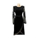 Женское Платье Бархат Турция - код 31841