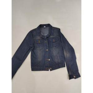 Куртка джинсовая короткая - код 46831
