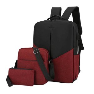 Бизнес рюкзак с USB + 2 сумки Оксфорд Китай - код 57627
