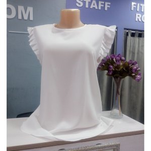Белая блузка Турция - код 67275