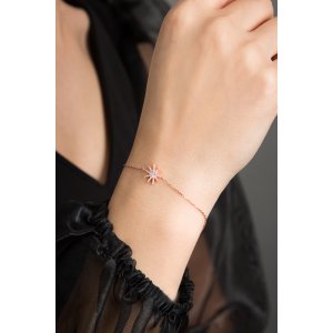 Браслет из Серебра 925 с Дизайном Солнца Larin Silver - код 82644